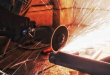 Cutting Pipe With An Angle Grinder