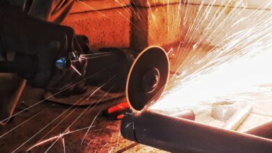 Cutting Pipe With An Angle Grinder