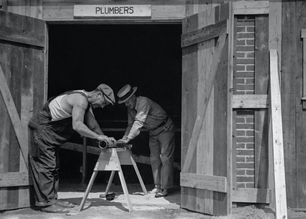 Plumbers from 1936